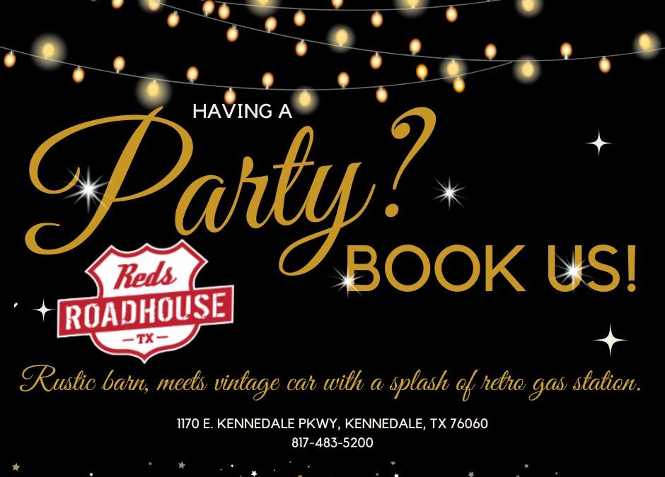 Book us for Your Next Party or Event