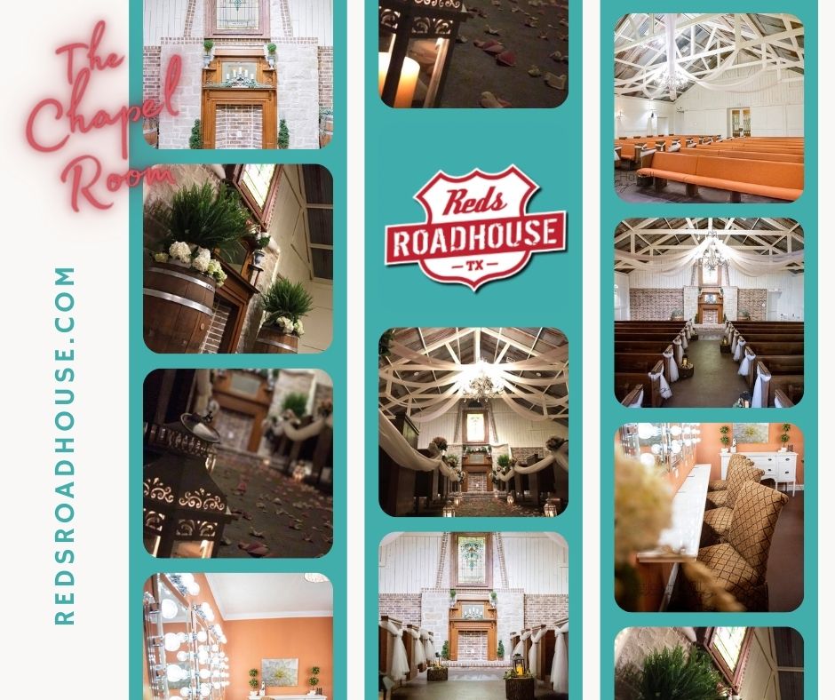 The Chapel Is the Perfect Venue for a Southern Tradition Feel - Reds Roadhouse